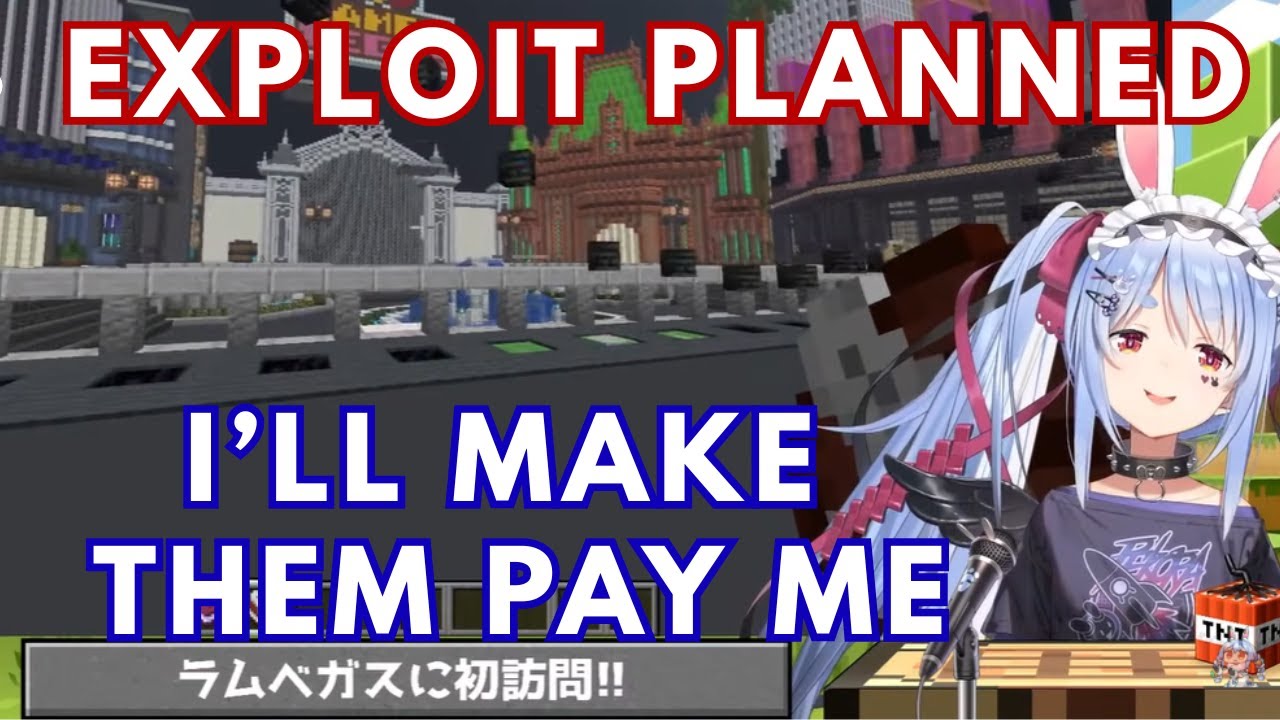 Pekora Immediately Starts Scheming the Moment She Enters Lamb Vegas