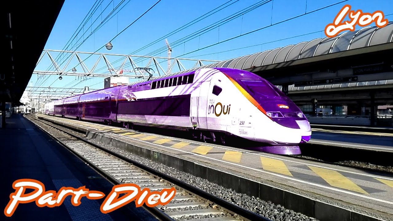 Cтанция Лион-Part-Dieu : TGV inOui - TER