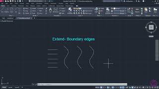 3-7 How to Extend objects in AutoCAD (AutoCAD 2023)