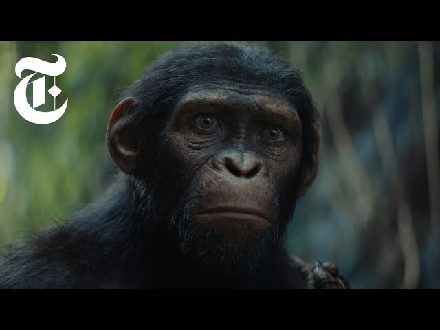 How a Village Comes to Life in ‘Kingdom of the Planet of the Apes’ | Anatomy of a Scene class=