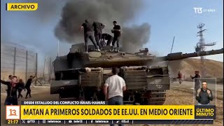 Tres soldados de EEUU mueren en conflicto en Medio Oriente