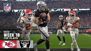 Raiders’ Top Plays vs. Kansas City Chiefs | Week 18 | NFL