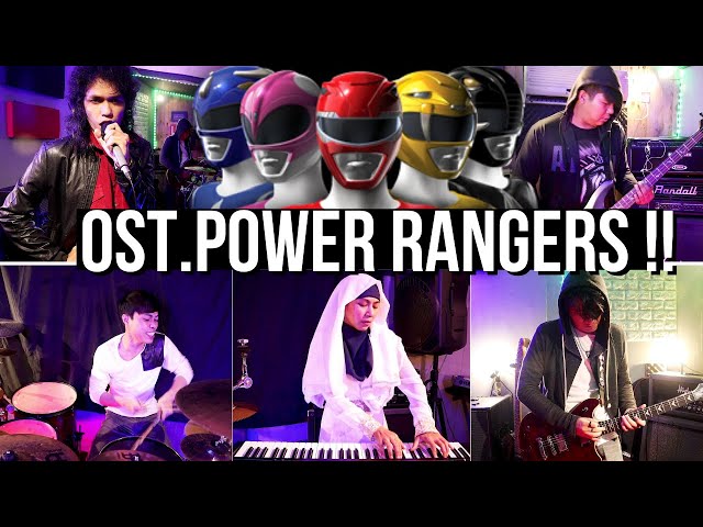 POWER RANGERS MIGHTY MORPHIN (Opening) - ROCK COVER by ZerosiX park class=