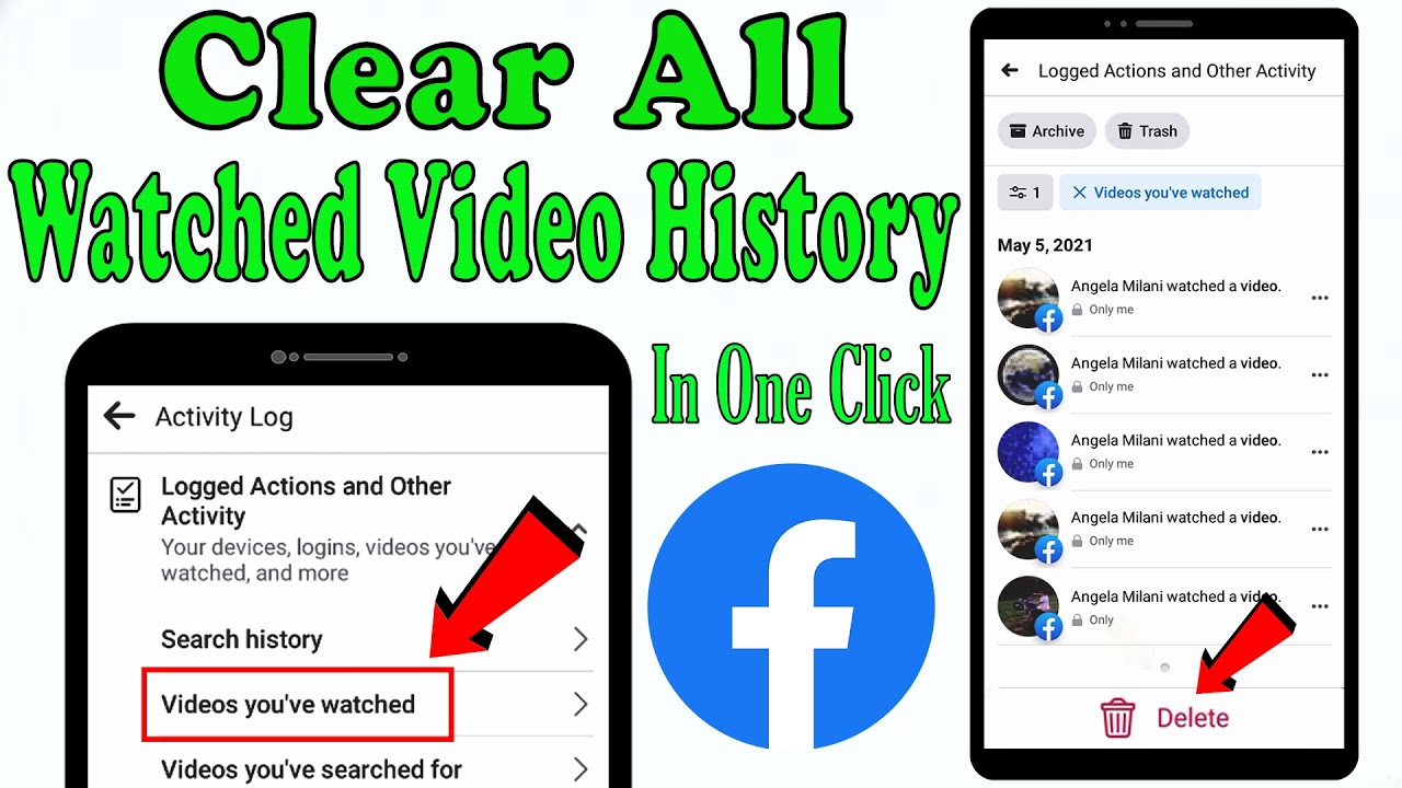 Download How to Clear All Watched Video History on Facebook