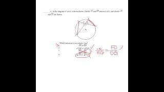 Circles Test Review Answers