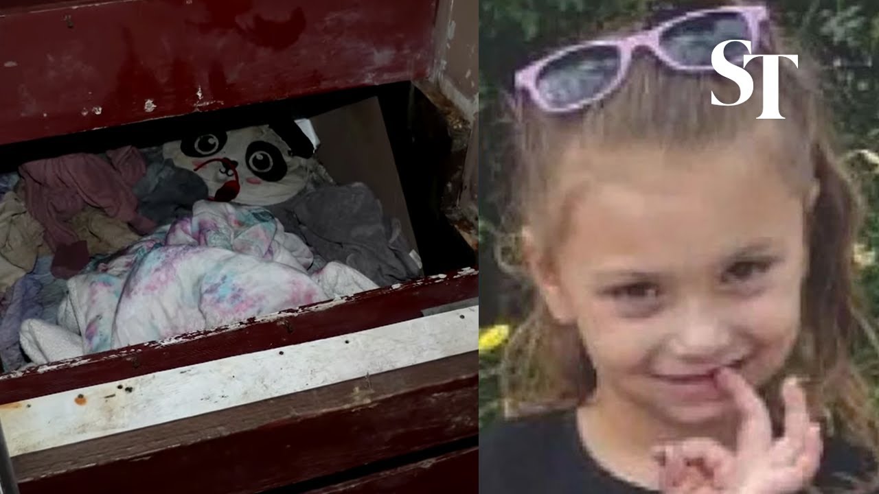 Missing girl found under staircase two years later - YouTube