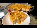 Southern Peach Bread Pudding with peach rum sauce