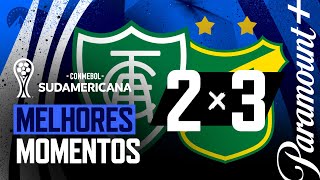 AMÉRICA MG 2 x 3 DEFENSA Y JUSTICIA - MELHORES MOMENTOS | CONMEBOL SUDAMERICANA 2023