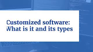 Customized Software: What is it, Types, and Examples screenshot 2