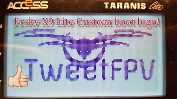 Custom OpenTx boot logo