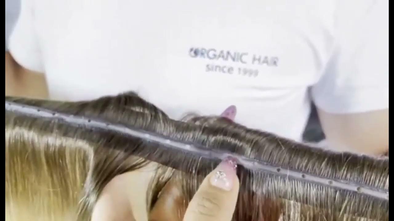 Hair extension factory Organic hair YouTube