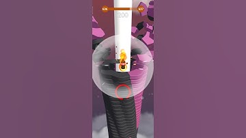 SO SATISFYING! 🤩 Stack Ball - Speed Run Smash! #shorts #stackball