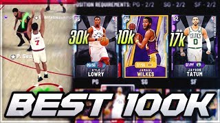 i built this GOAT SQUAD for ONLY 100k MT In NBA 2k20 MyTEAM....