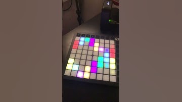 Random cool lightshow on launchpad