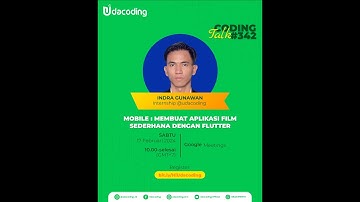 Coding Talk 342 - Membuat Aplikasi Film Sederhana dengan Flutter