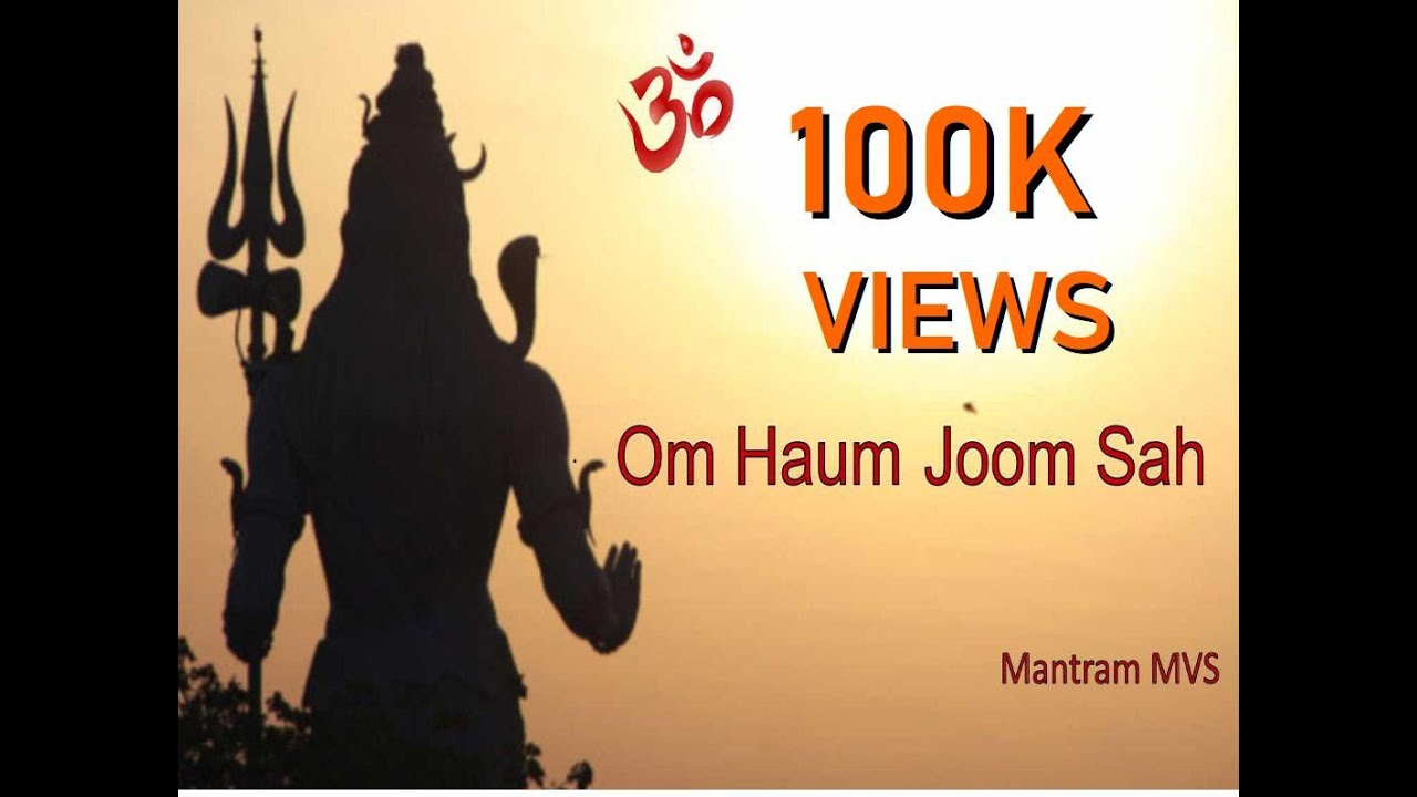 Om Haum Joom Sah   Mrityunjay Beej Mantra  108rep100K Views