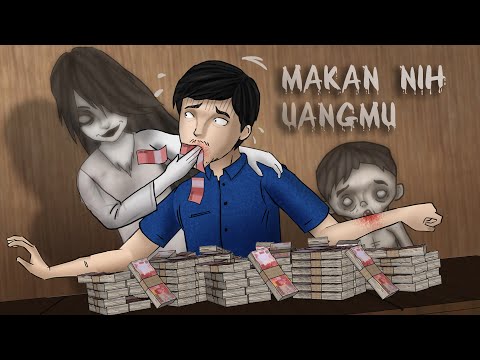 Azab Kades Korupsi Dana BLT Kartun Hantu Animasi Horor Cerita Misteri