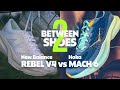 New Balance Rebel v4 vs. Hoka Mach 6 | Between Two Shoes