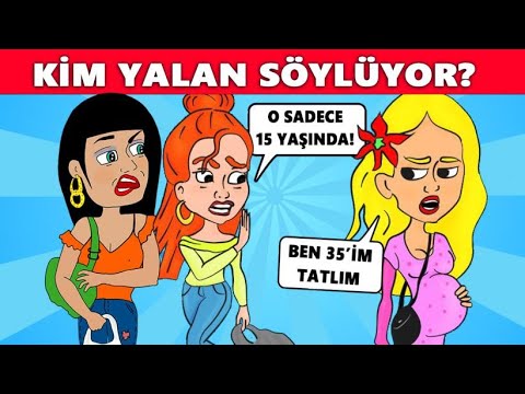 Kim Yalan Söylüyor? Aklınızı Yerinden Uçuracak Zeka Soruları