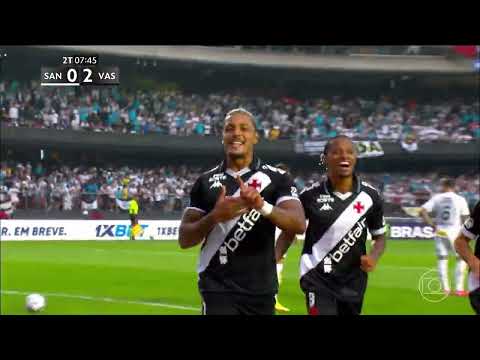 Santos 0 x 6 Vasco - 20ª Rodada do Brasileirão 2025