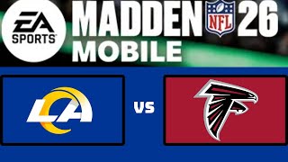 Madden NFL 26 Mobile Gameplay: LA