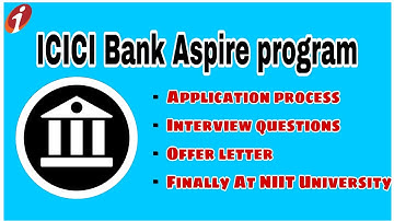 ICICI Bank Aspire program Complete details in Telugu