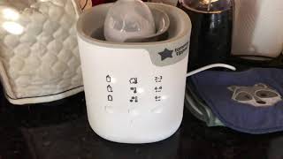 TOMMEE TIPPEE 3 IN 1 BOTTLE WARMER REVIEW