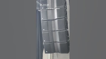 PL312F waterproof line array for diverse outdoor scenarios