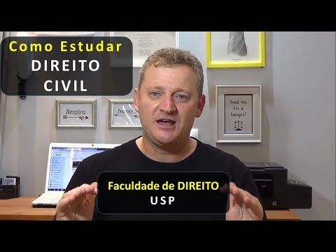 Vídeo: Como Aprender Direito Civil