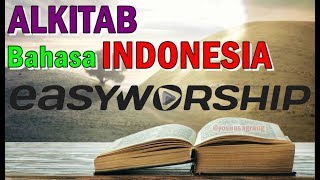Alkitab Bahasa Indonesia EasyWorship 6 | Cara Instal EasyWorship 6 screenshot 5