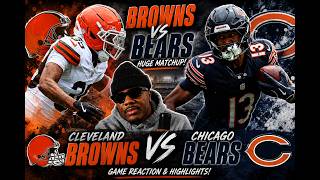 Cleveland Browns vs Chicago Bears preseason REACTION!  This Game was interestingly underwhelming..