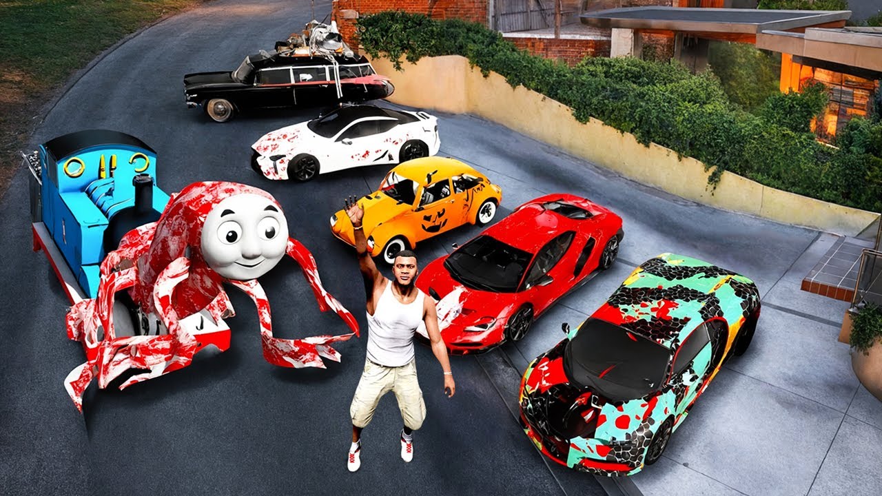 Прикосновение Франклина превращает всё в алмаз в GTA 5