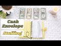 Cash Envelope Stuffing & Counting | Low Income 20 yr Old College Student | Budget Beginner