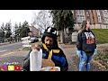 Feeding The Homeless On Christmas Eve! (Emotional)