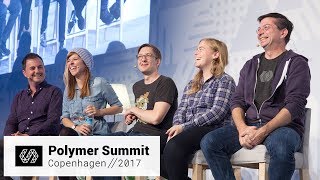 Polymer Team Panel (Polymer Summit 2017) screenshot 3