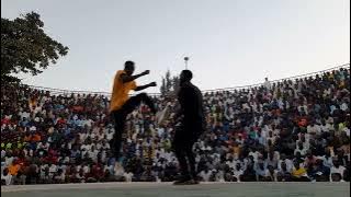 LIVE PERFORMANCE TJ KANO COMPETITION SERIES  NIGERIA AND NIGER ISHAQ KANO AT FARIDA CINEMA  SATA