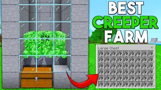 EASY 1.20 CREEPER FARM TUTORIAL In Minecraft Bedrock!