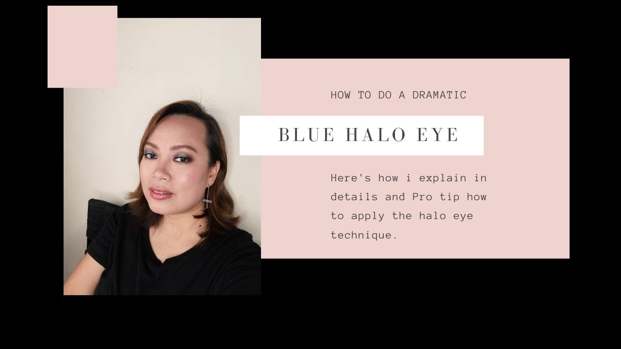 HOW TO DRAMATIC BLUE HALO EYE EZ PRO TIP