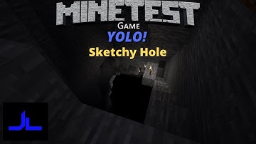 Sketchy Hole! | Minetest Hardcore 2 | Minetest 5.1.0 Lets Play