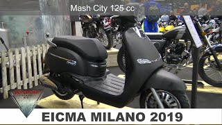 2020 Mash City Scooter 125cc Walkaround At EICMA 2019 Fiera Milano Rho -  YouTube
