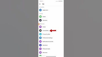 How To find Accessibility Settings On Facebook Messenger