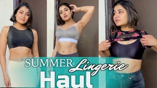 Summer Lingerie Collection from Zivame + Try On Haul | Biggest Collection of Bras, Shapewear, etc