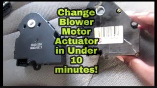 2003 Chevy S10 Blower Motor Actuator