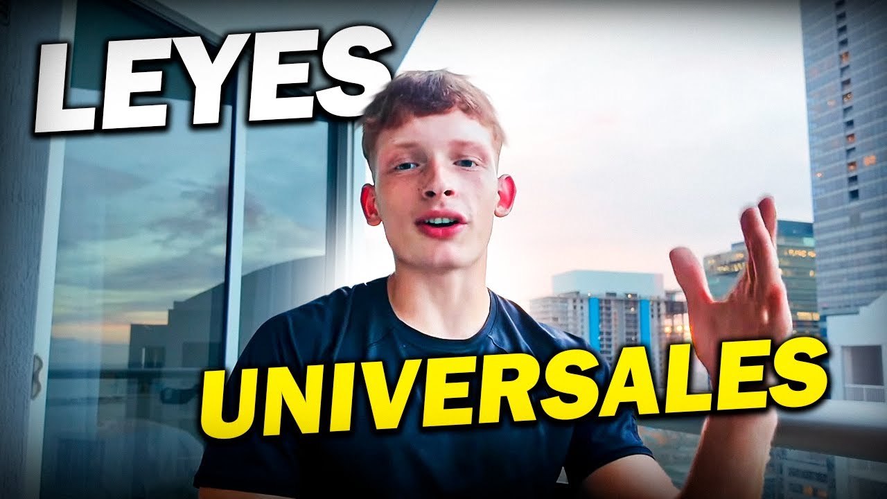 3 LEYES UNIVERSALES que están CREANDO tu REALIDAD (úsalas a tu favor)