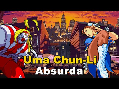 Chun-Li Absurda! - Marvel Super Heroes vs Street Fighter.