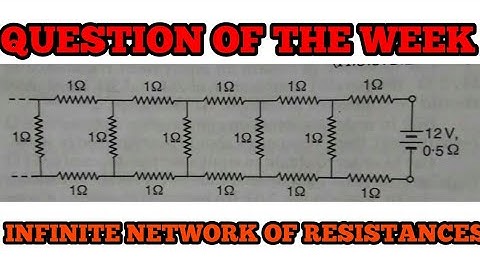 Bonus video | Infinite Network | Resistances