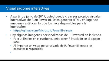 Integracion de R Scipts dentro de Power BI