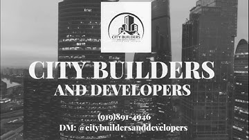 City Builders and Developers Introduction Video