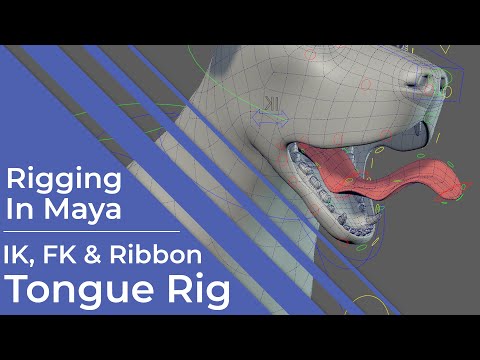 #RiggingInMaya | Part 34 | Advanced | Tongue Rig