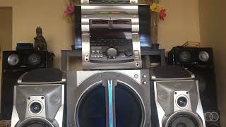 Sony Grx8  Ssubwoofer Sharp Cp-Sw7500 ( Vol 10 )😎
